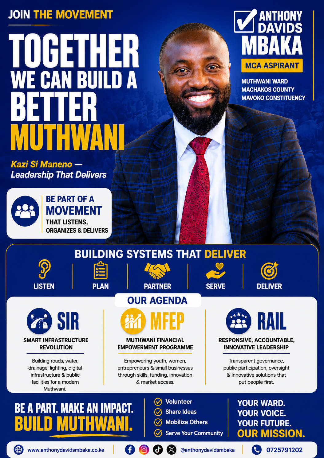 Join The Anthony Davids Mbaka Movement