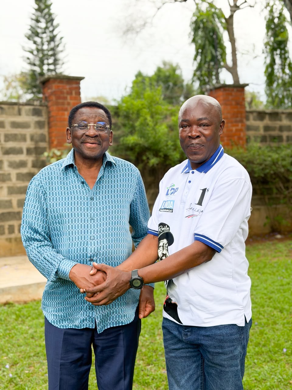 meeting with the LDP party leader in Kisumu Milimani